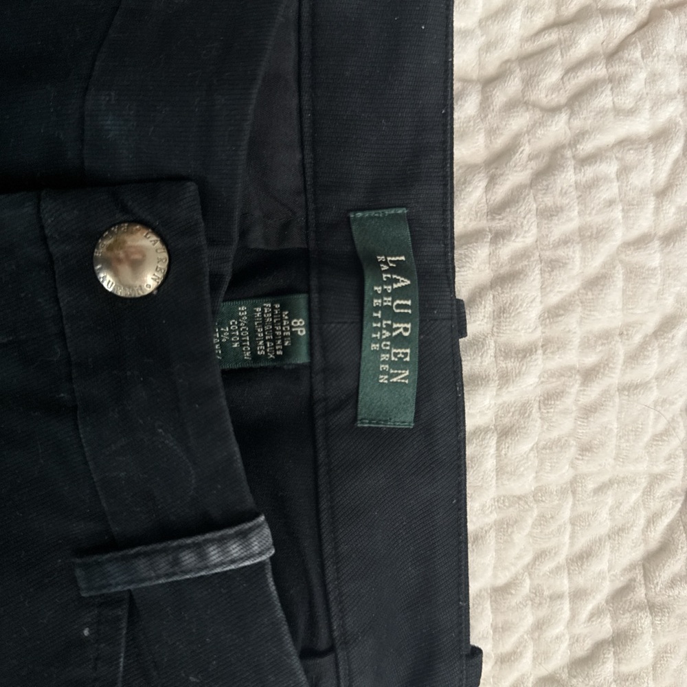 Lauren Ralph Lauren Midnight Black Trousers